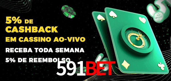 Promoções do cassino ao Vivo 591bet